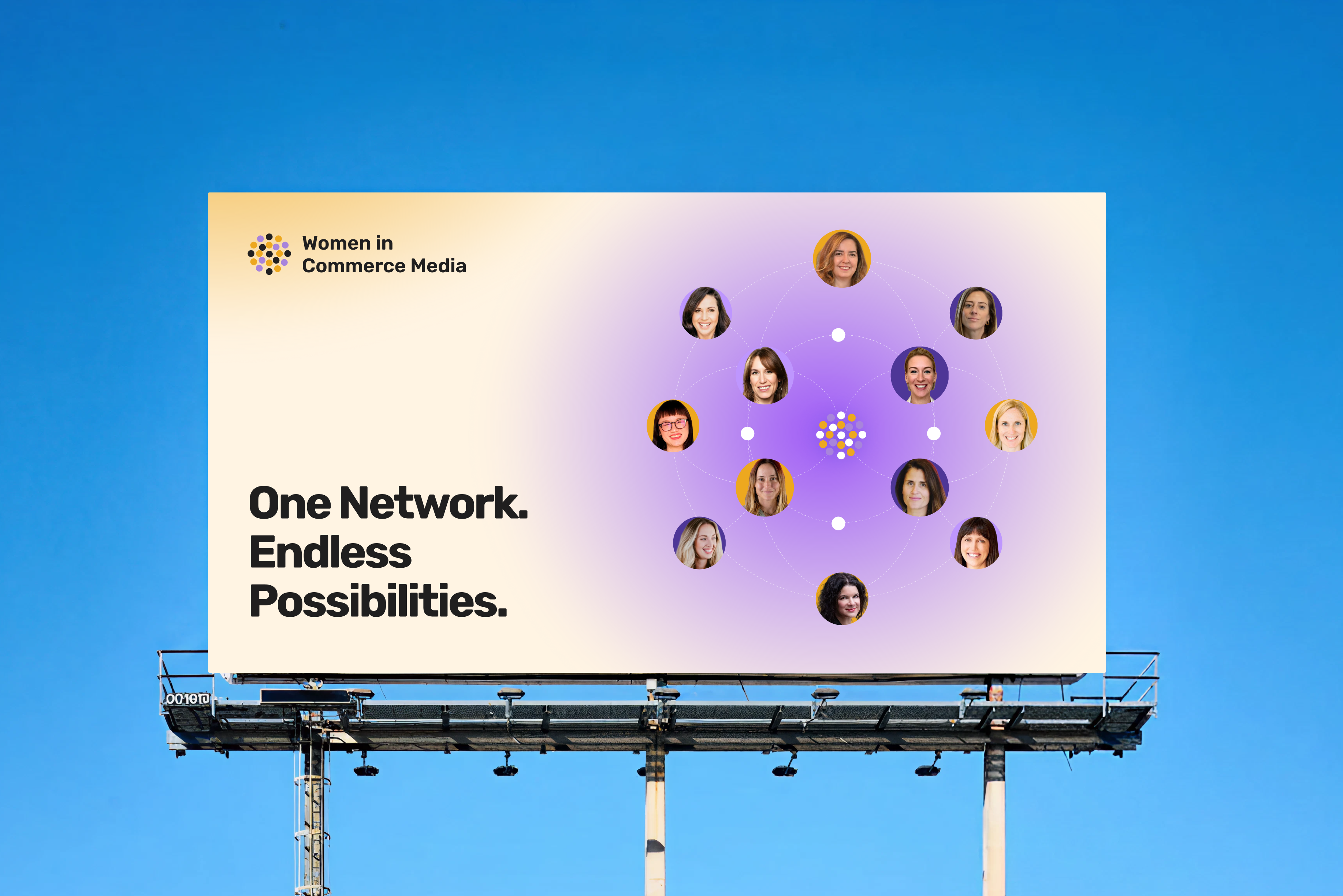 Women in Commerce Media billboard